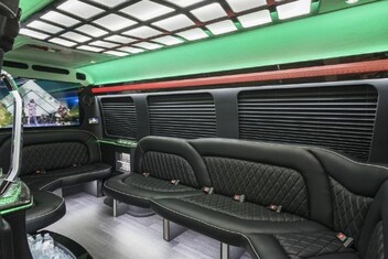 Frisco Sprinter Party Bus Interior
