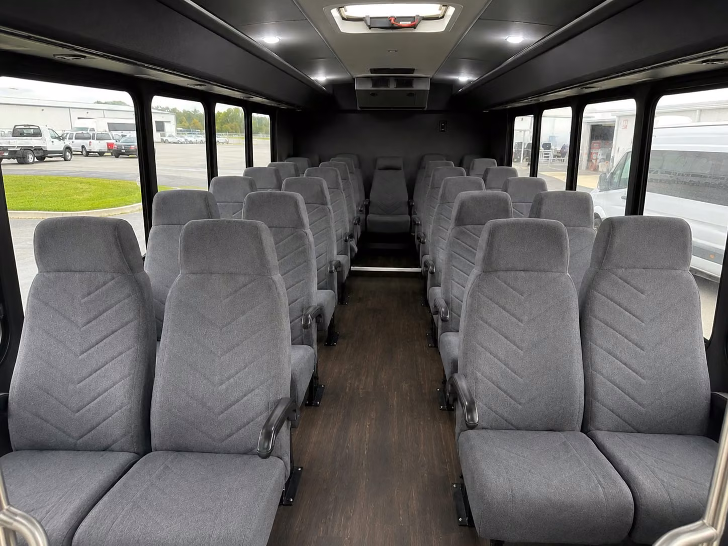 20 passenger minibus interior