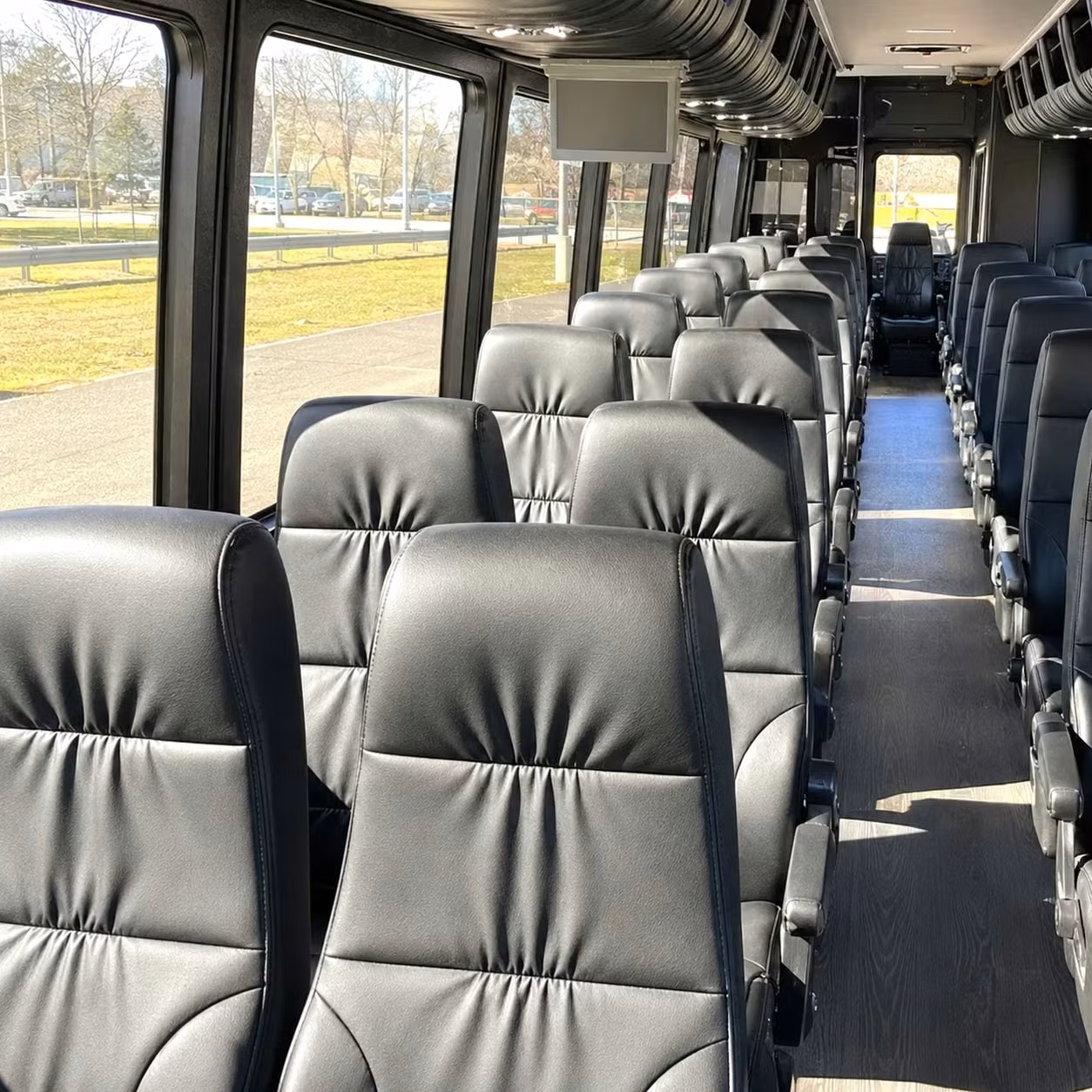 30 passenger minibus interior