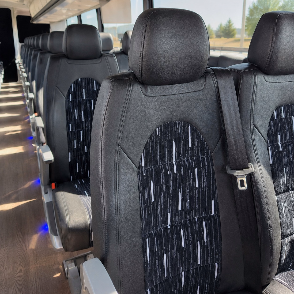 book charter buses for multi day frisco wedding weekends