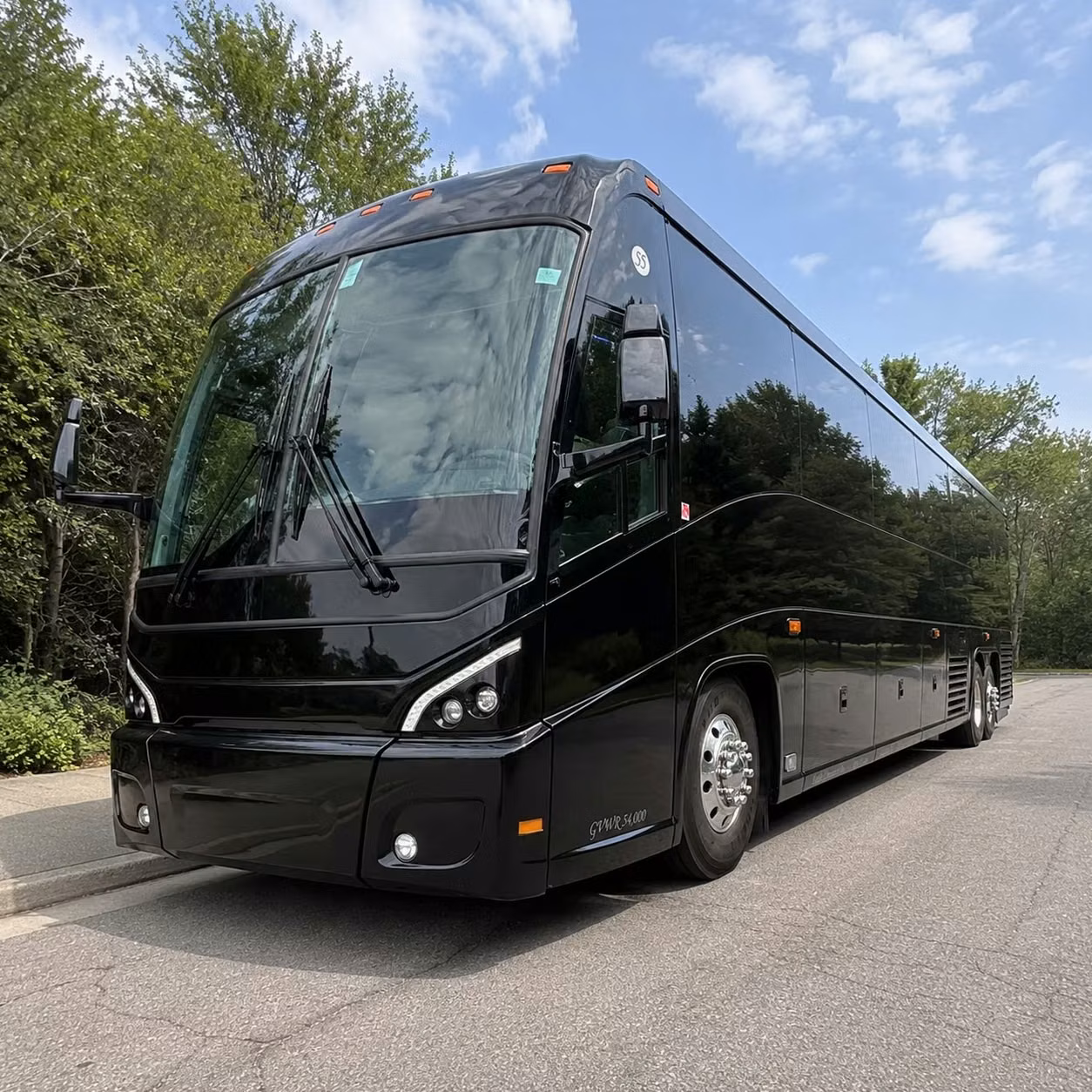 does the day of the week change what a charter bus costs in frisco texas