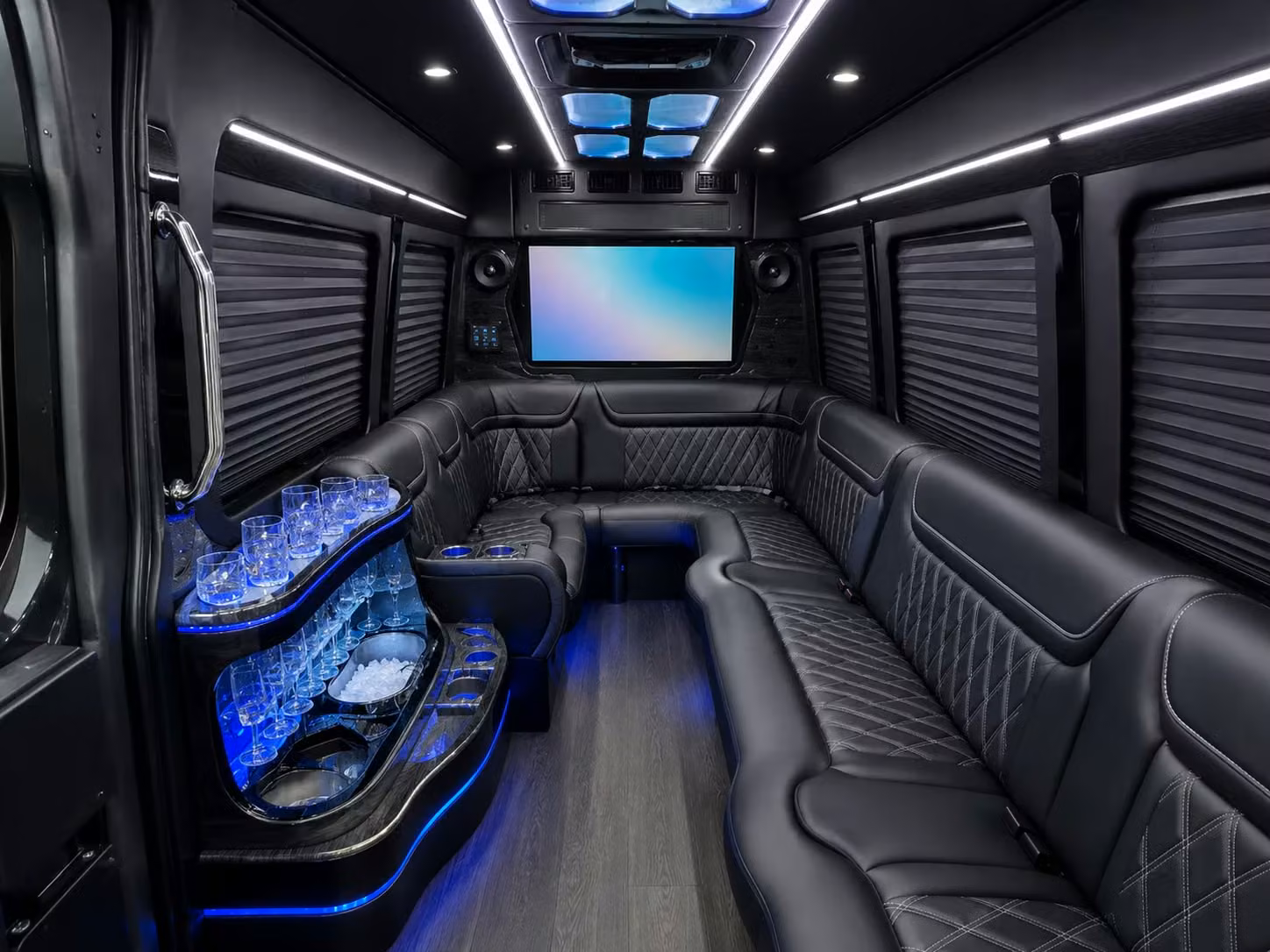 frisco charter bus rental