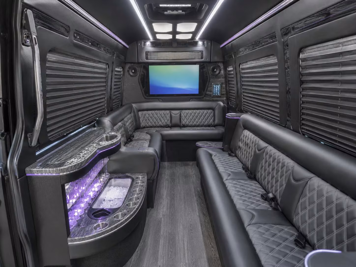 sprinter limousine inside