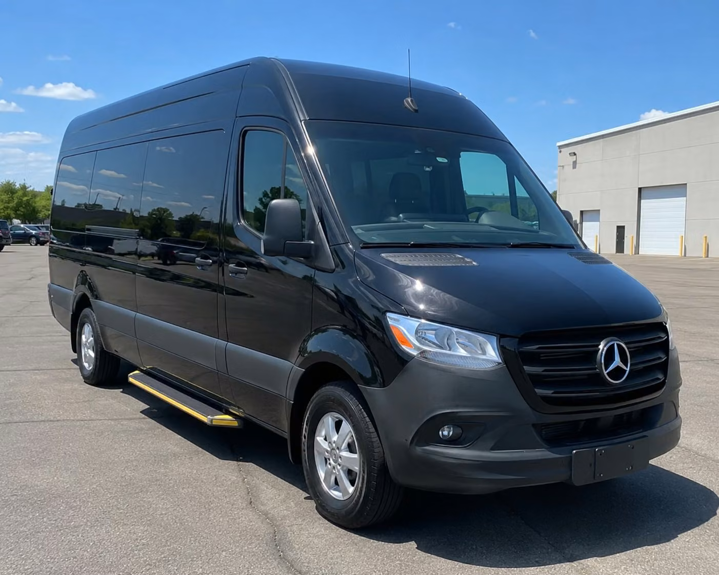 sprinter van with driver